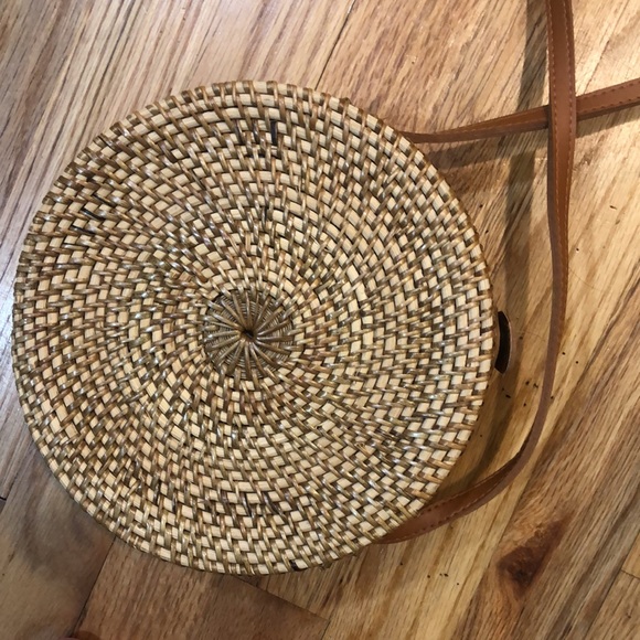 Straw circle bag - Picture 7 of 17